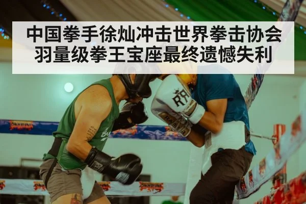 中国拳手徐灿冲击世界拳击协会羽量级拳王宝座最终遗憾失利